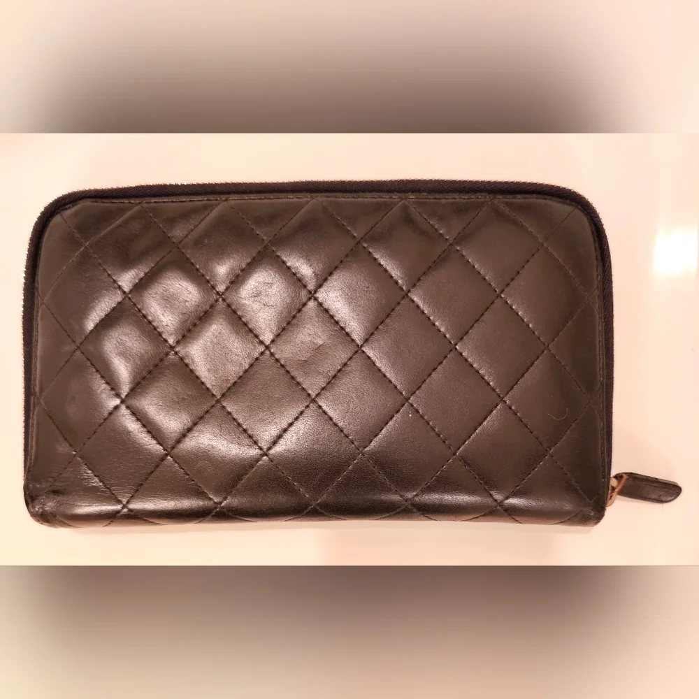 Chanel Oversized Lambskin Organizer Wallet
